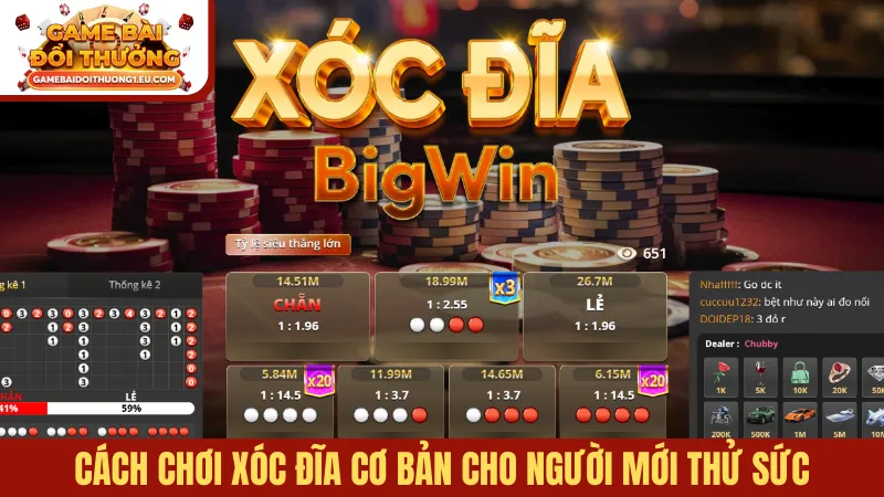 Cách chơi Xóc đĩa cơ bản cho người mới thử sức