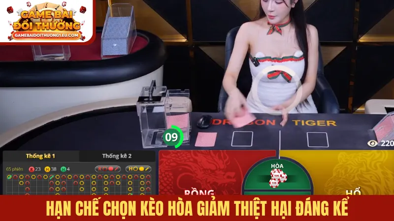 Hạn chế chọn kèo Hòa giảm thiệt hại đáng kể