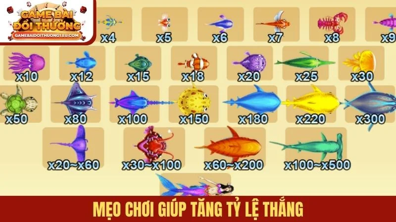 Mẹo chơi giúp tăng tỷ lệ thắng