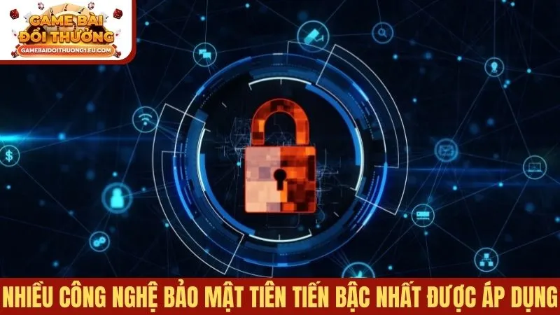 Nhiều công nghệ bảo mật tiên tiến bậc nhất được áp dụng