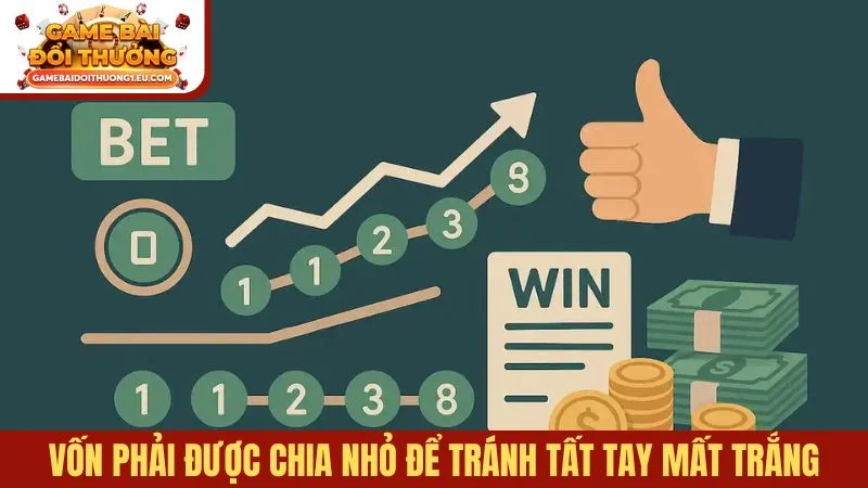 Vốn phải được chia nhỏ để tránh tất tay mất trắng