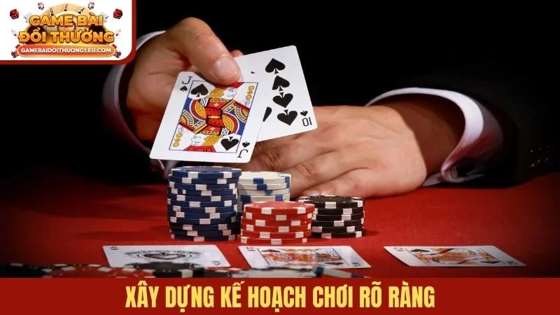 Xây dựng kế hoạch chơi rõ ràng